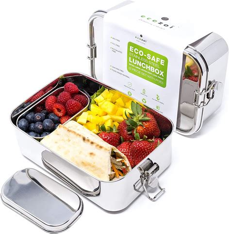 eco stainless steel lunch box|best stainless steel lunch boxes.